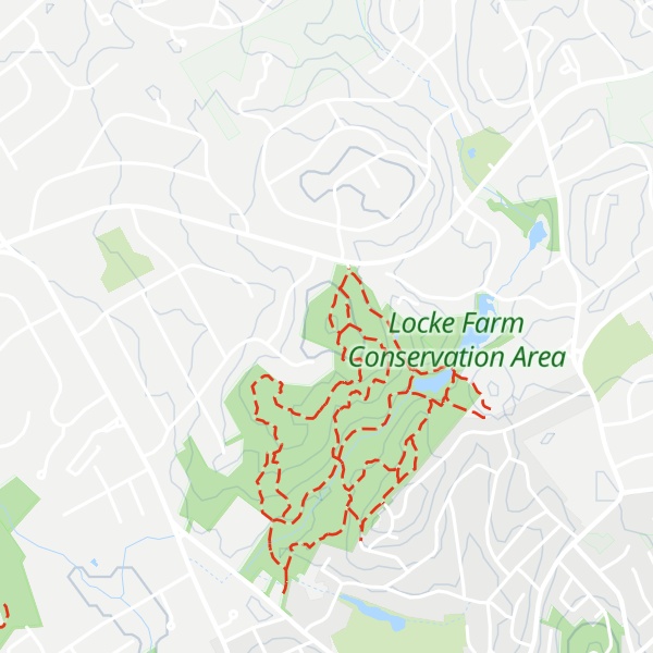 Map of Whipple Hill