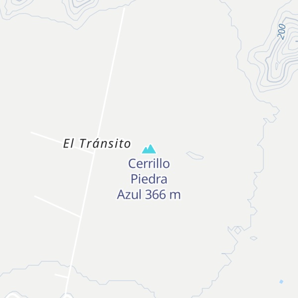 Map of Cerrillo Piedra Azul