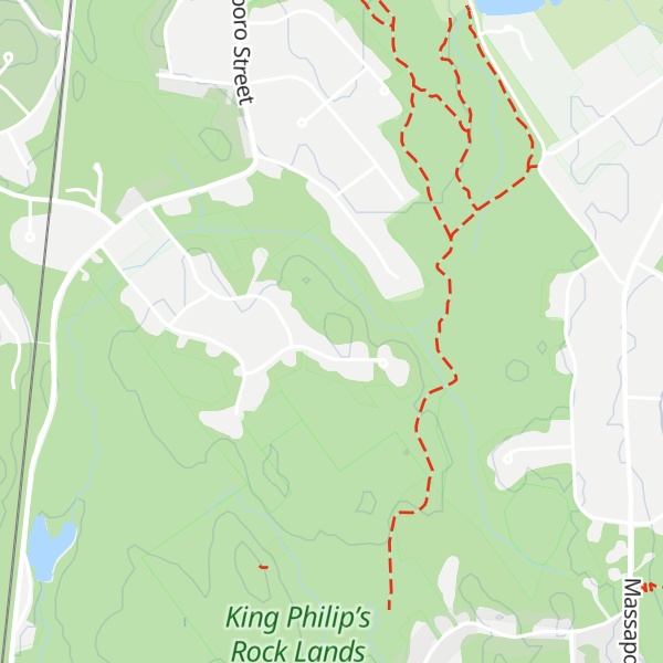 Map of Cow Hill