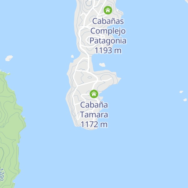 Map of Cabaña Tamara