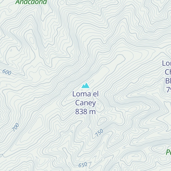 Map of Loma el Caney