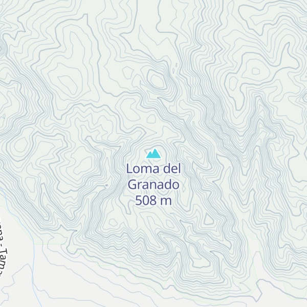 Map of Loma del Granado