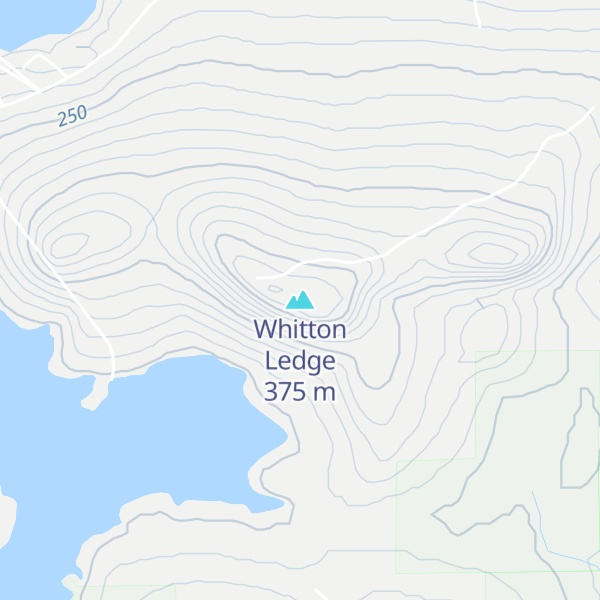Map of Whitton Ledge
