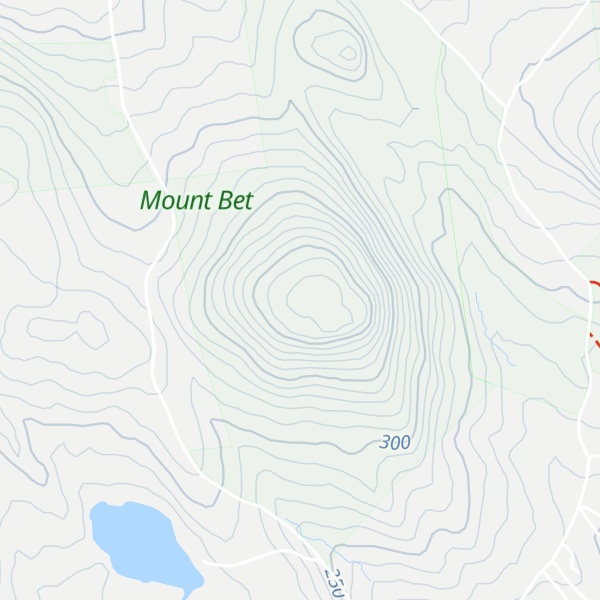 Map of Mount Bet