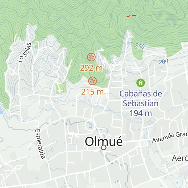 Map of Cabaña 2