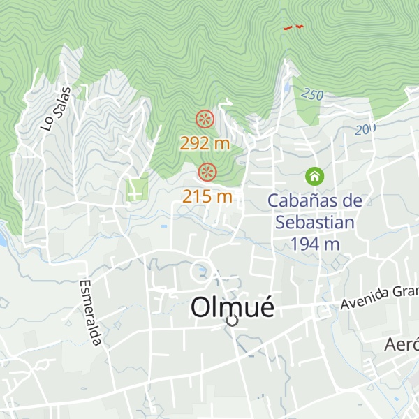 Map of Cabaña 6