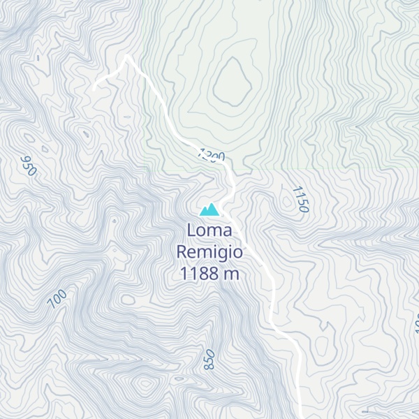 Map of Loma Remigio