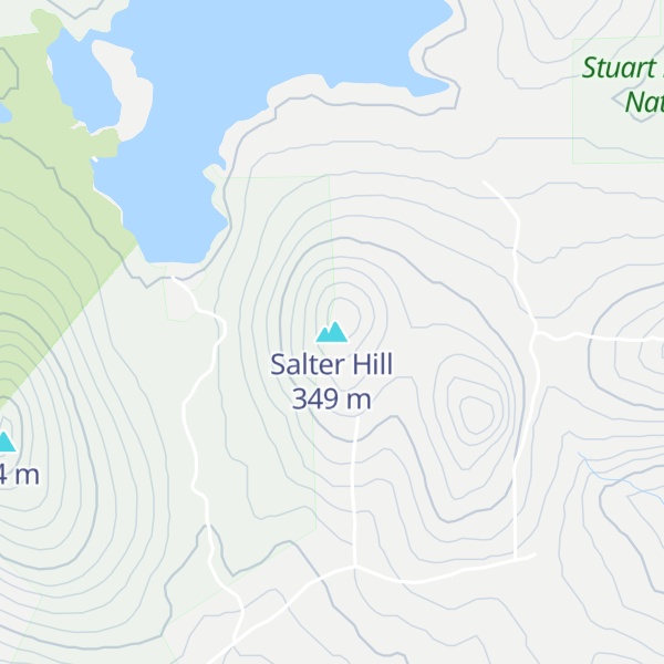 Map of Salter Hill