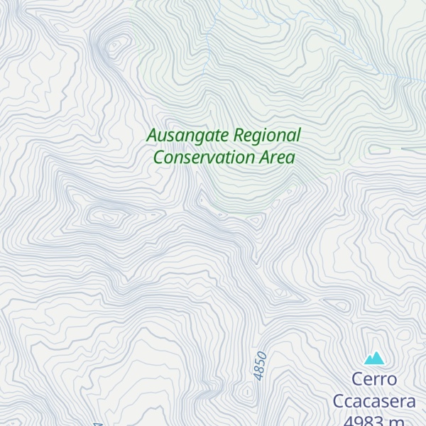 Map of Cerro Orco Puñuna