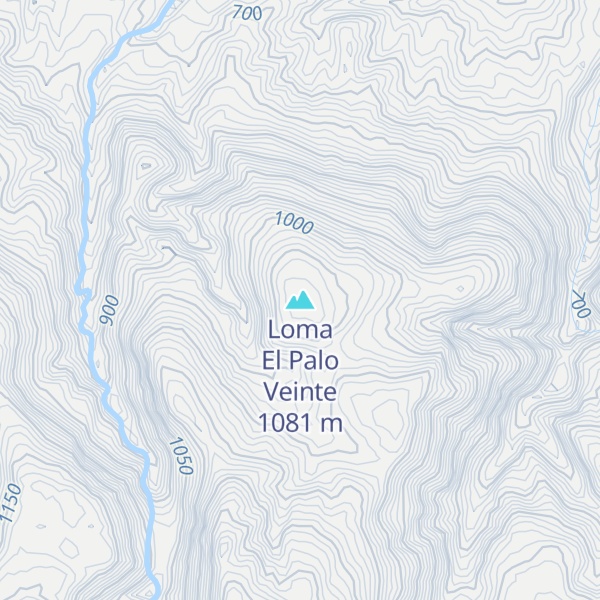 Map of Loma El Palo Veinte