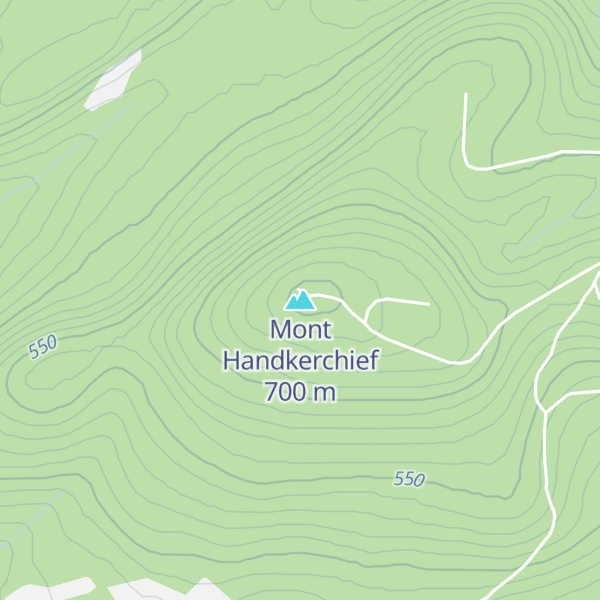 Map of Mont Handkerchief
