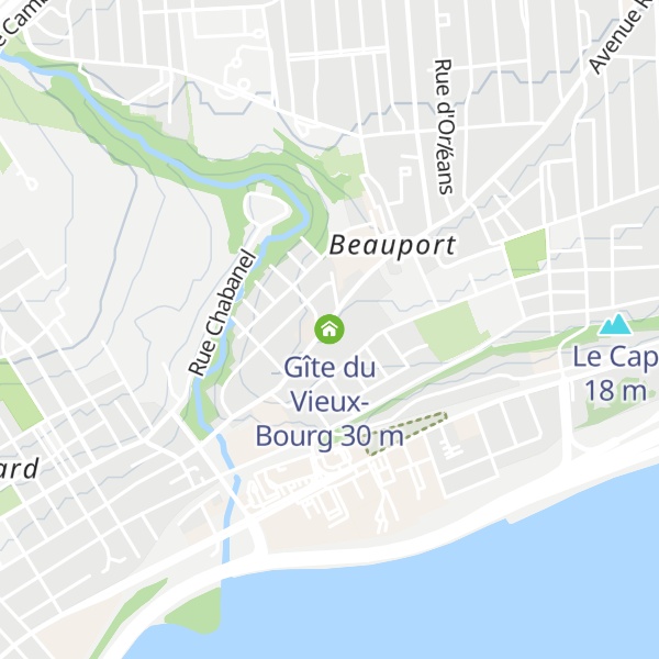 Map of Gîte du Vieux-Bourg