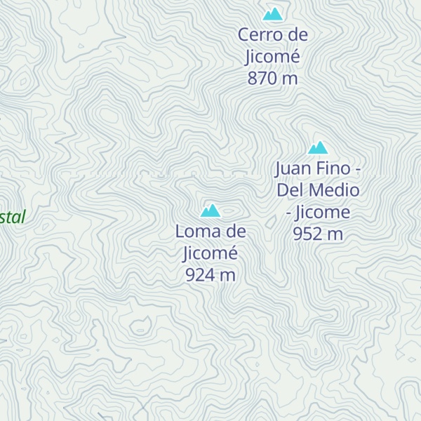 Map of Loma de Jicomé
