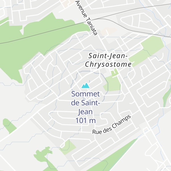 Map of Sommet de Saint-Jean
