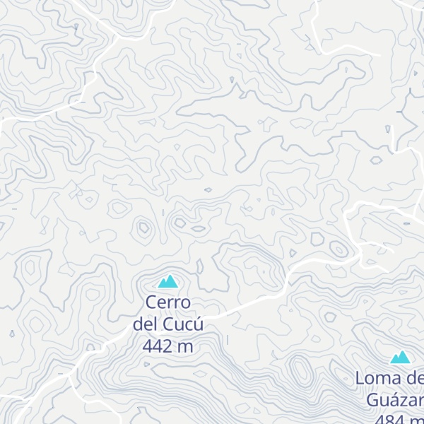 Map of Cerro del Guayabal