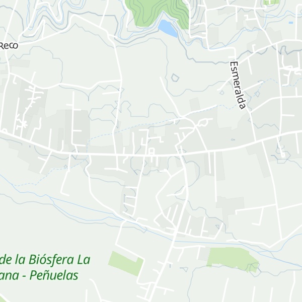 Map of Cabañas Carolina