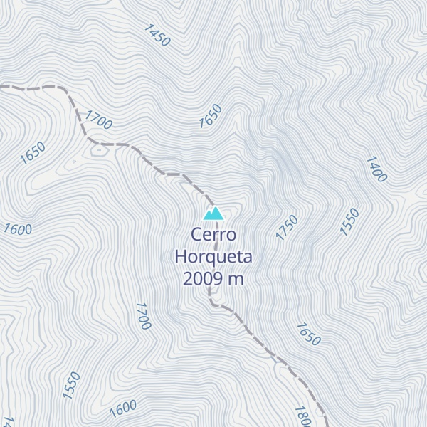 Map of Cerro Horqueta