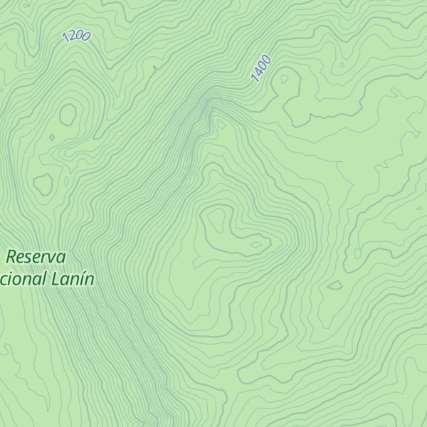 Map of Cerro Chico