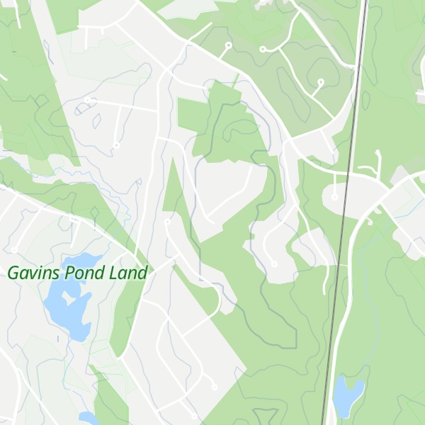Map of Barefoot Hill