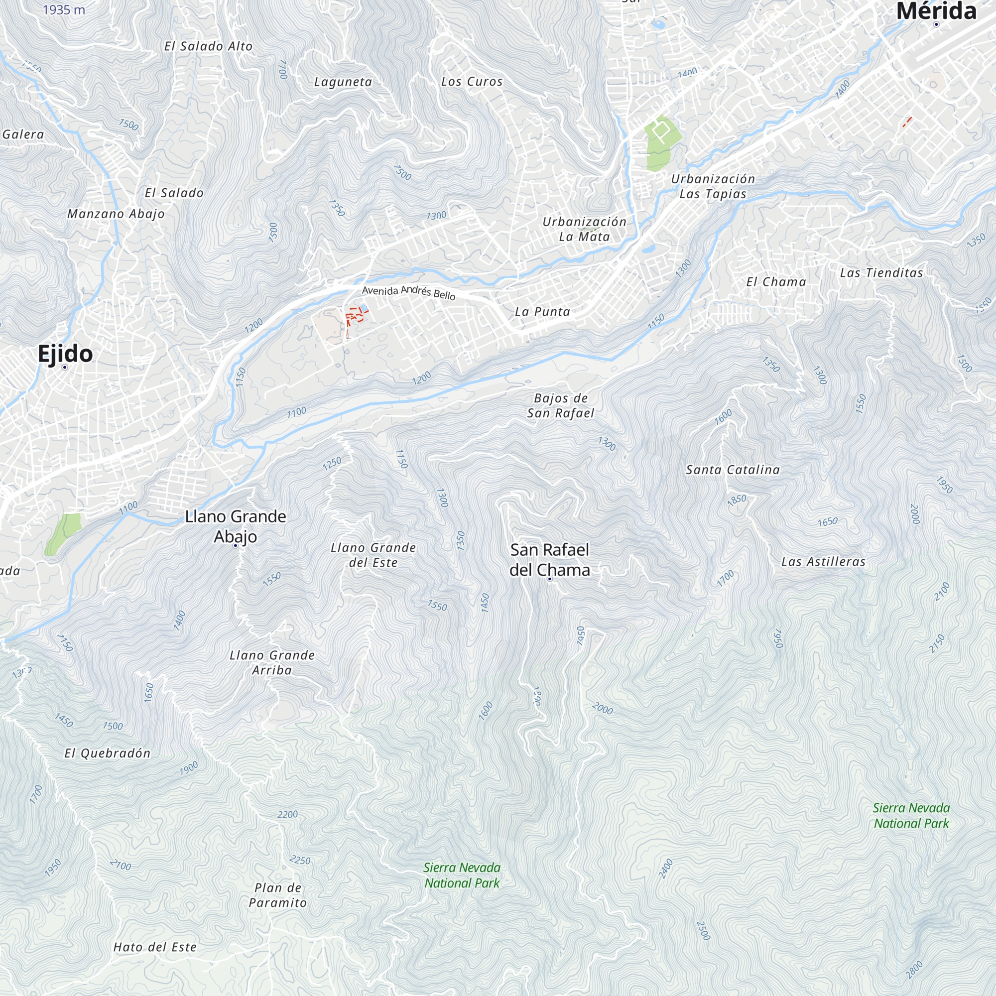 La Gran cabaña map