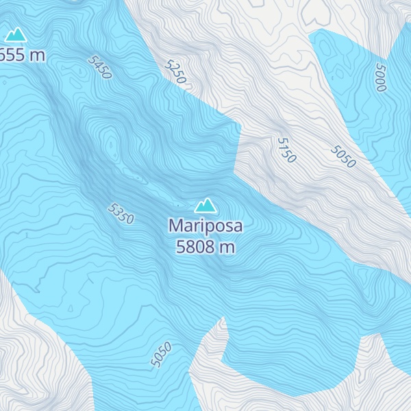 Map of Mariposa