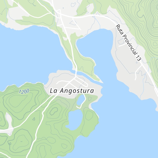 Map of Cabañas Chepehuen