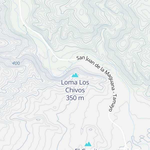 Map of Loma Los Chivos