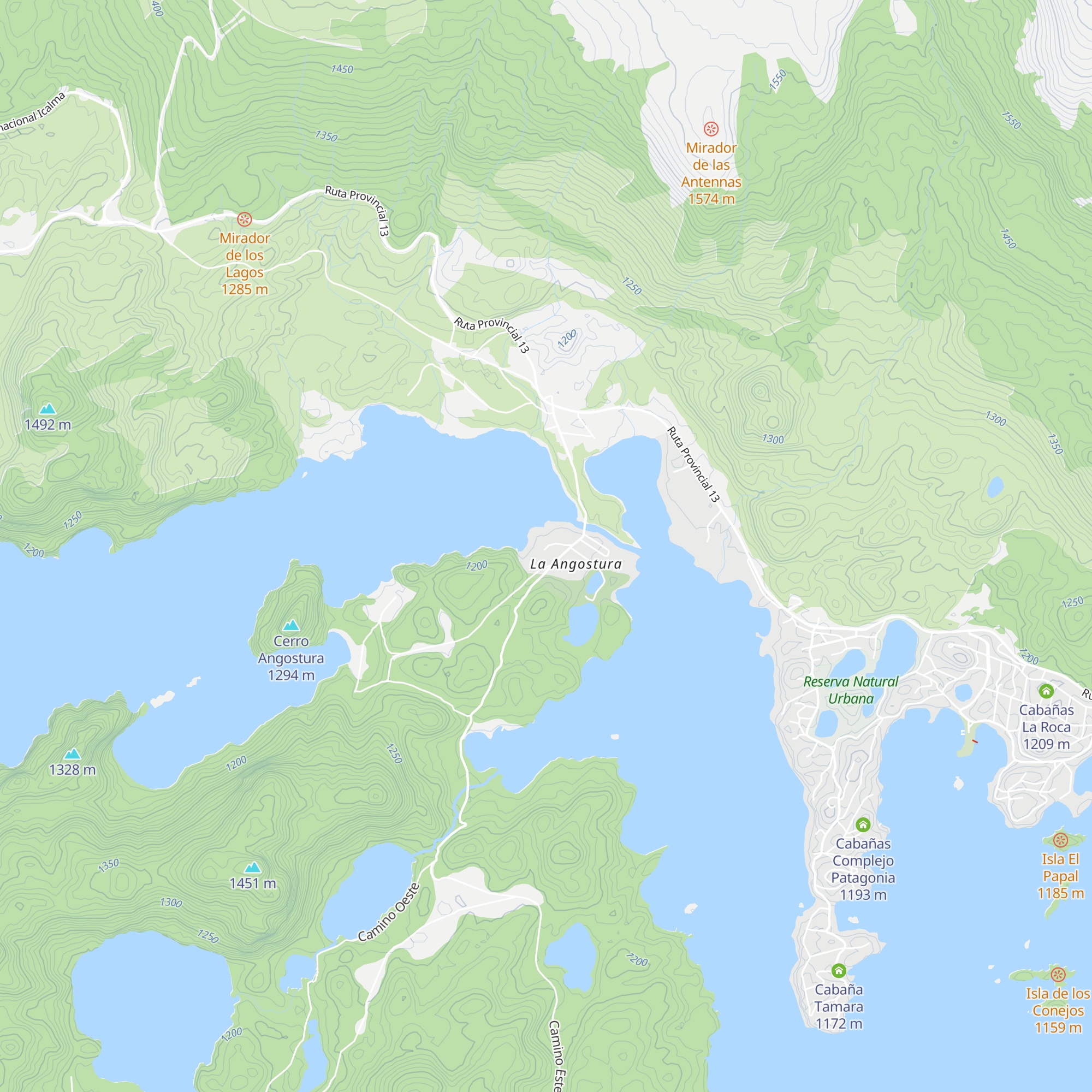 CABAÑAS SOLO POR HOY map