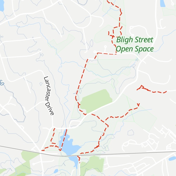 Map of Pinnacle Hill
