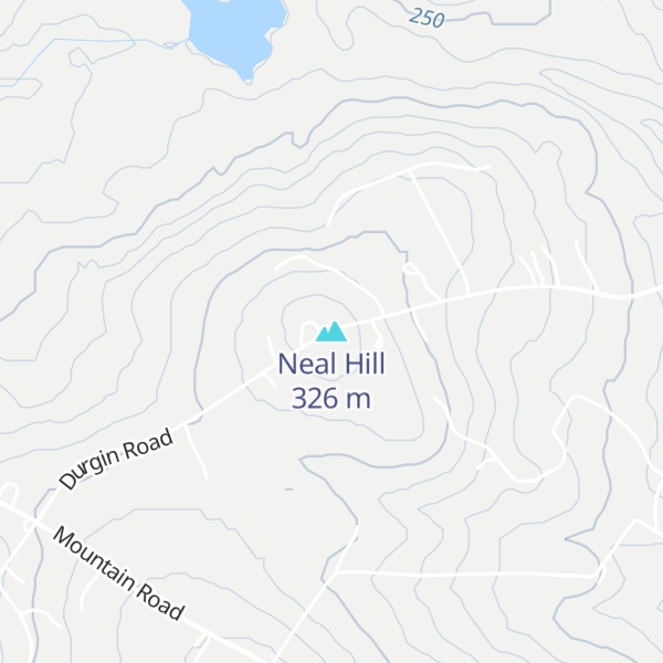 Map of Neal Hill