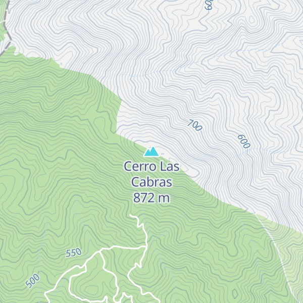 Map of Cerro Las Cabras