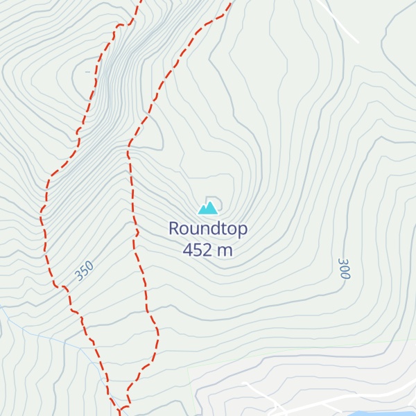 Map of Roundtop