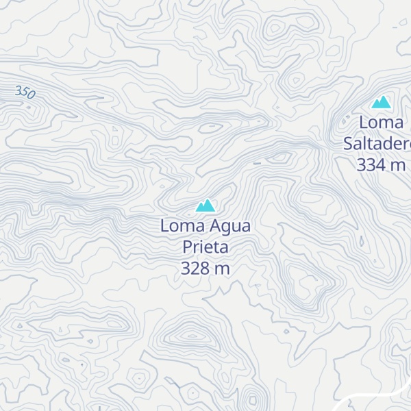 Map of Loma Agua Prieta