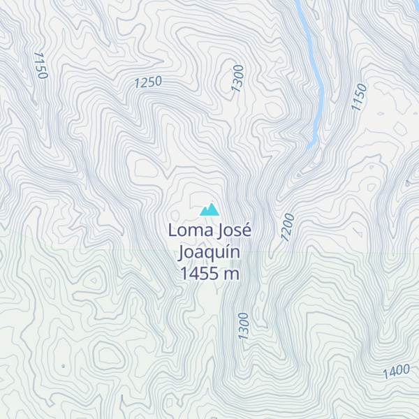 Map of Loma José Joaquín