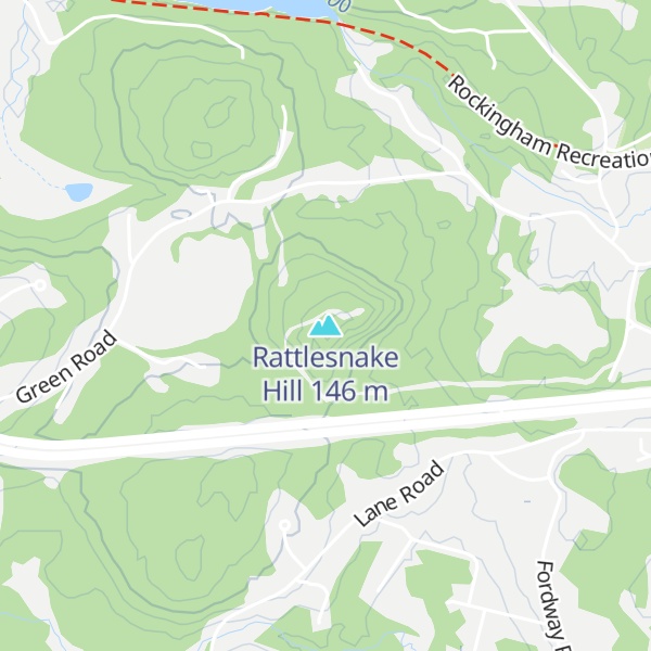 Map of Rattlesnake Hill