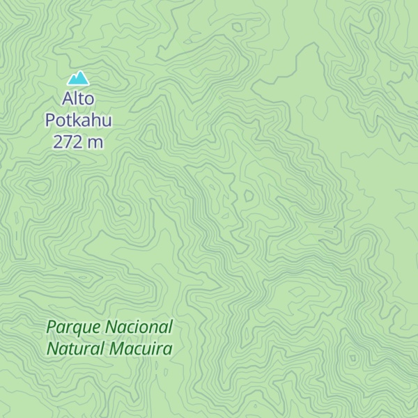 Map of Pan de Azúcar
