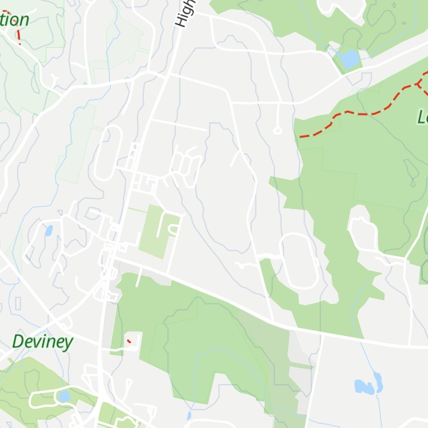 Map of Fox Hill