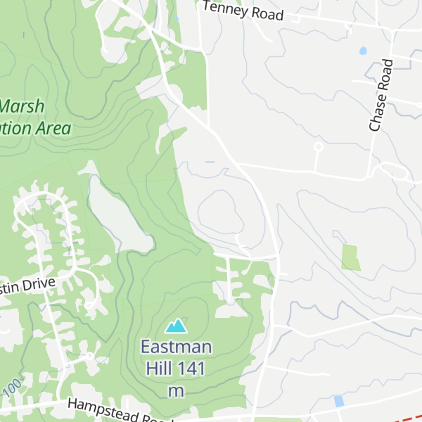 Map of Butman Hill