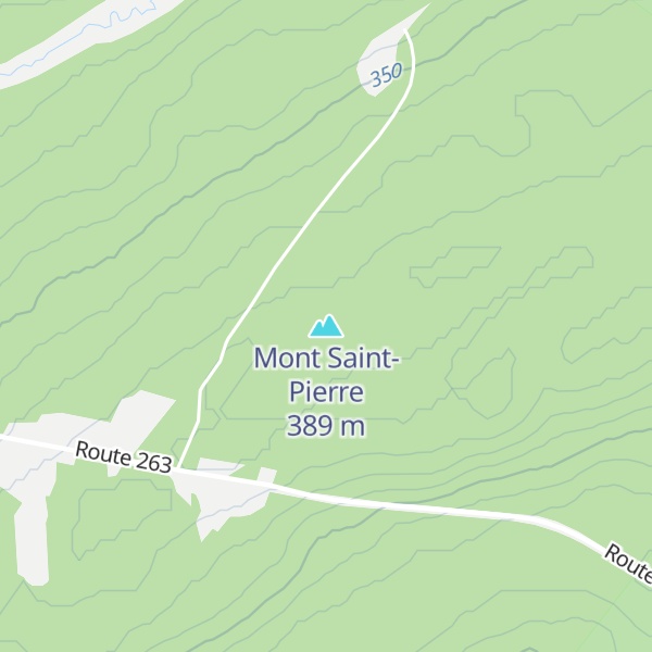 Map of Mont Saint-Pierre