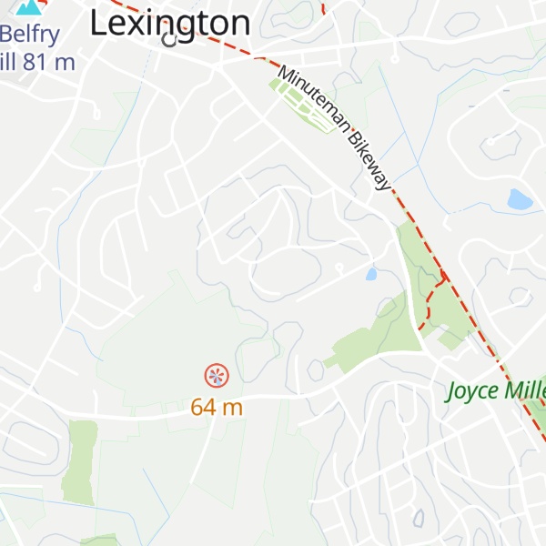 Map of Munroe Hill