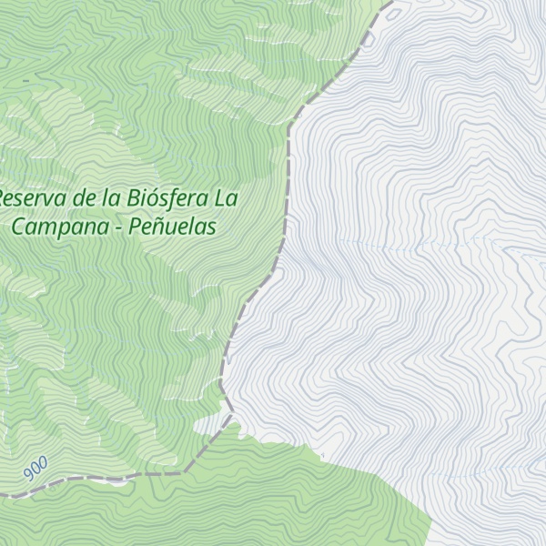 Map of Cerro El Manzano