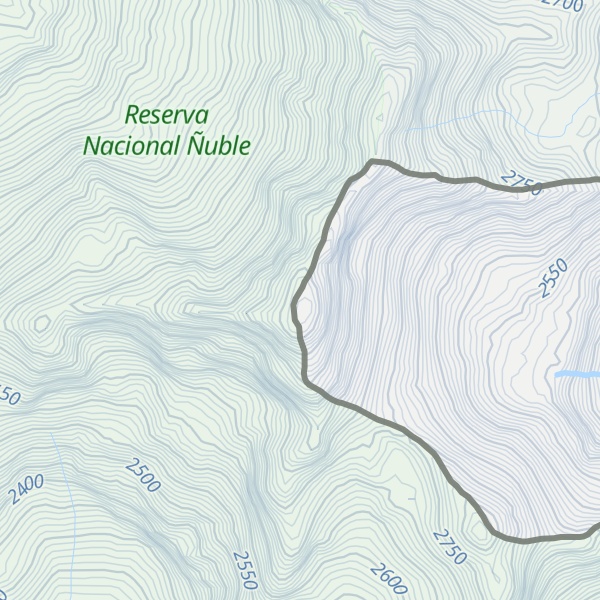 Map of Cerro Las Águilas