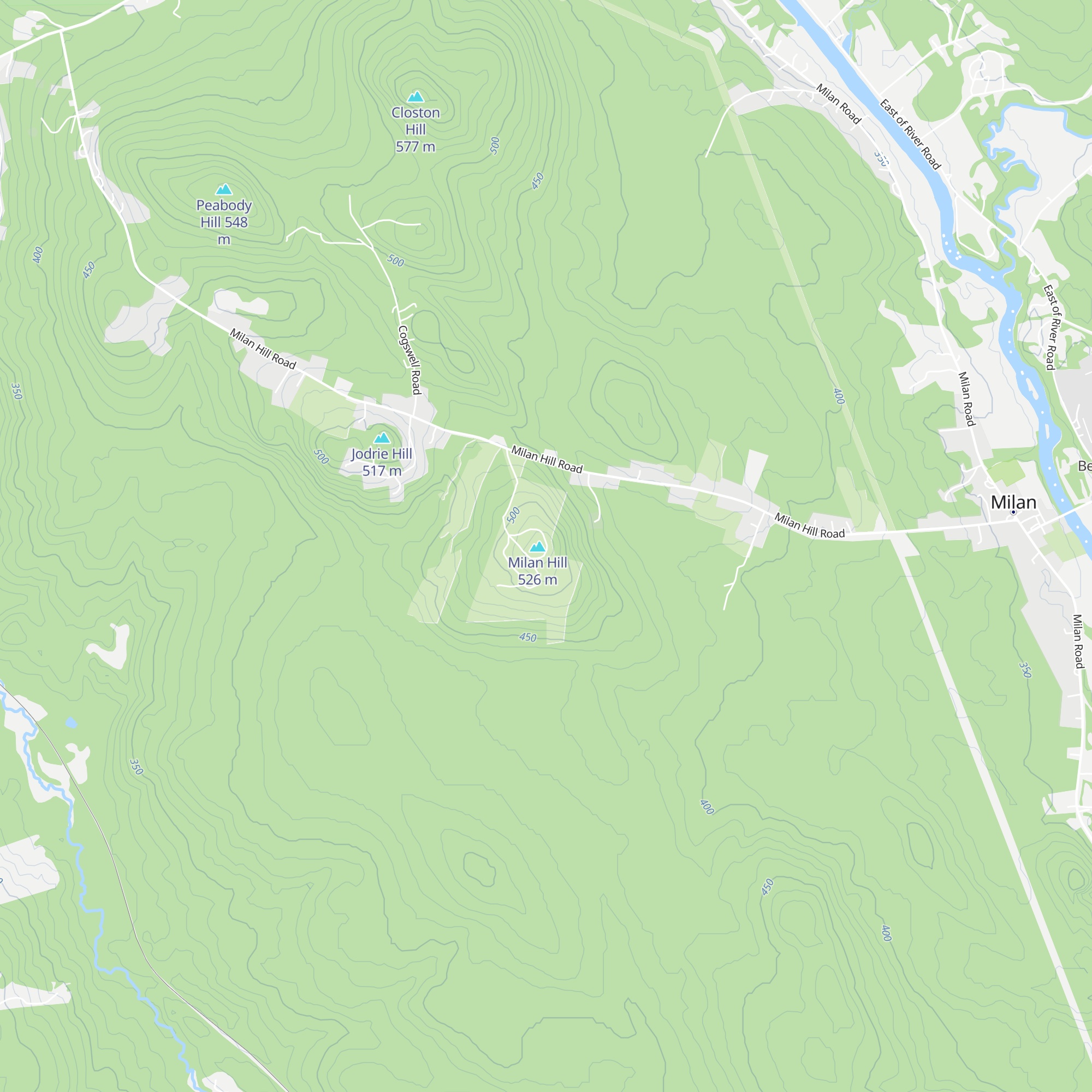 Pavillon map