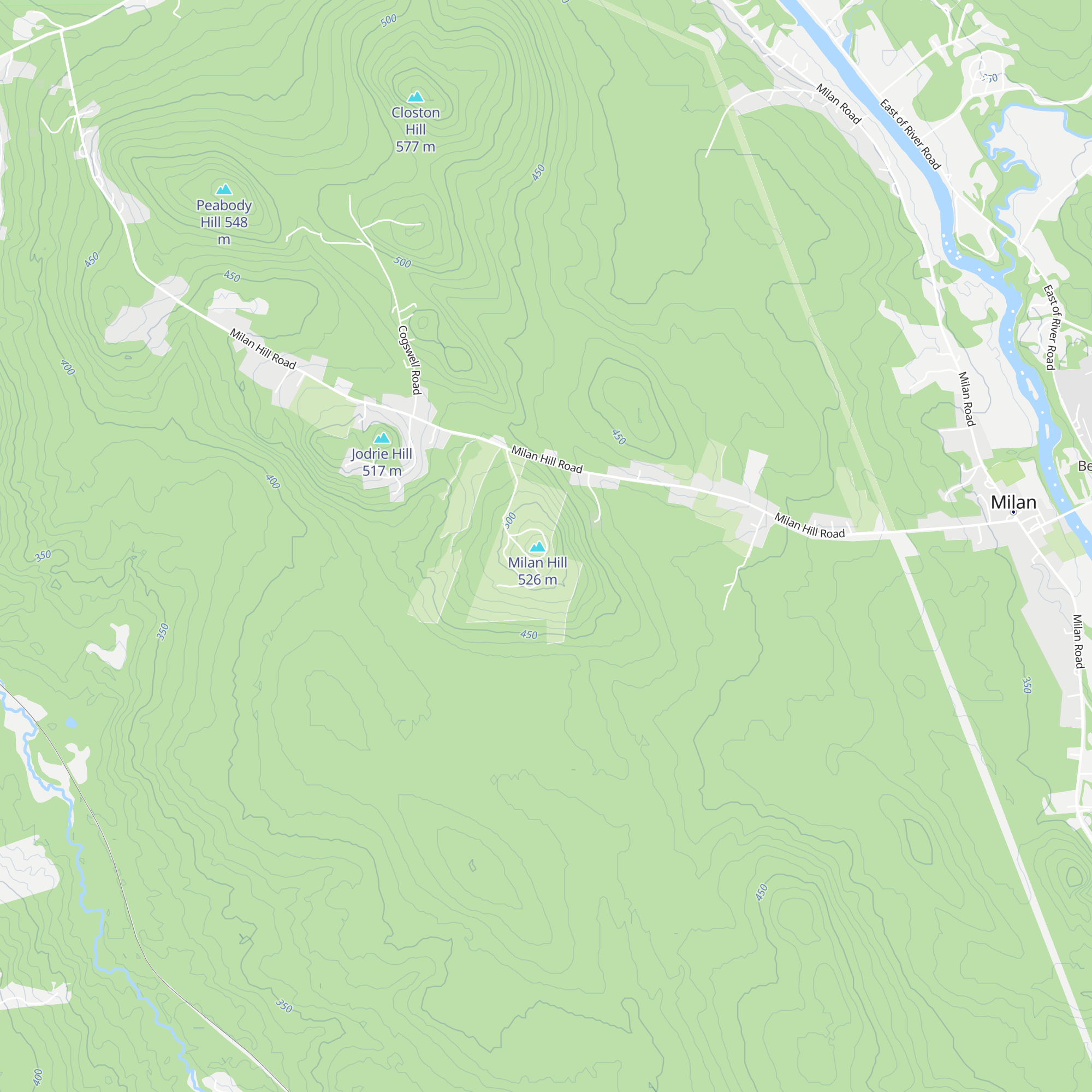 Pavillon map