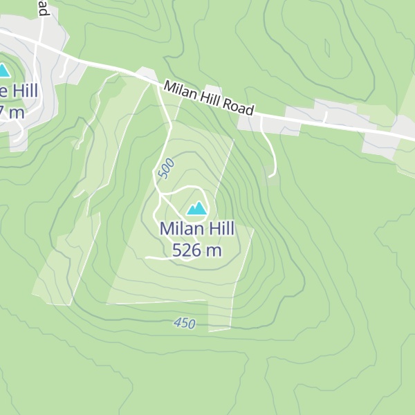 Map of Pavillon