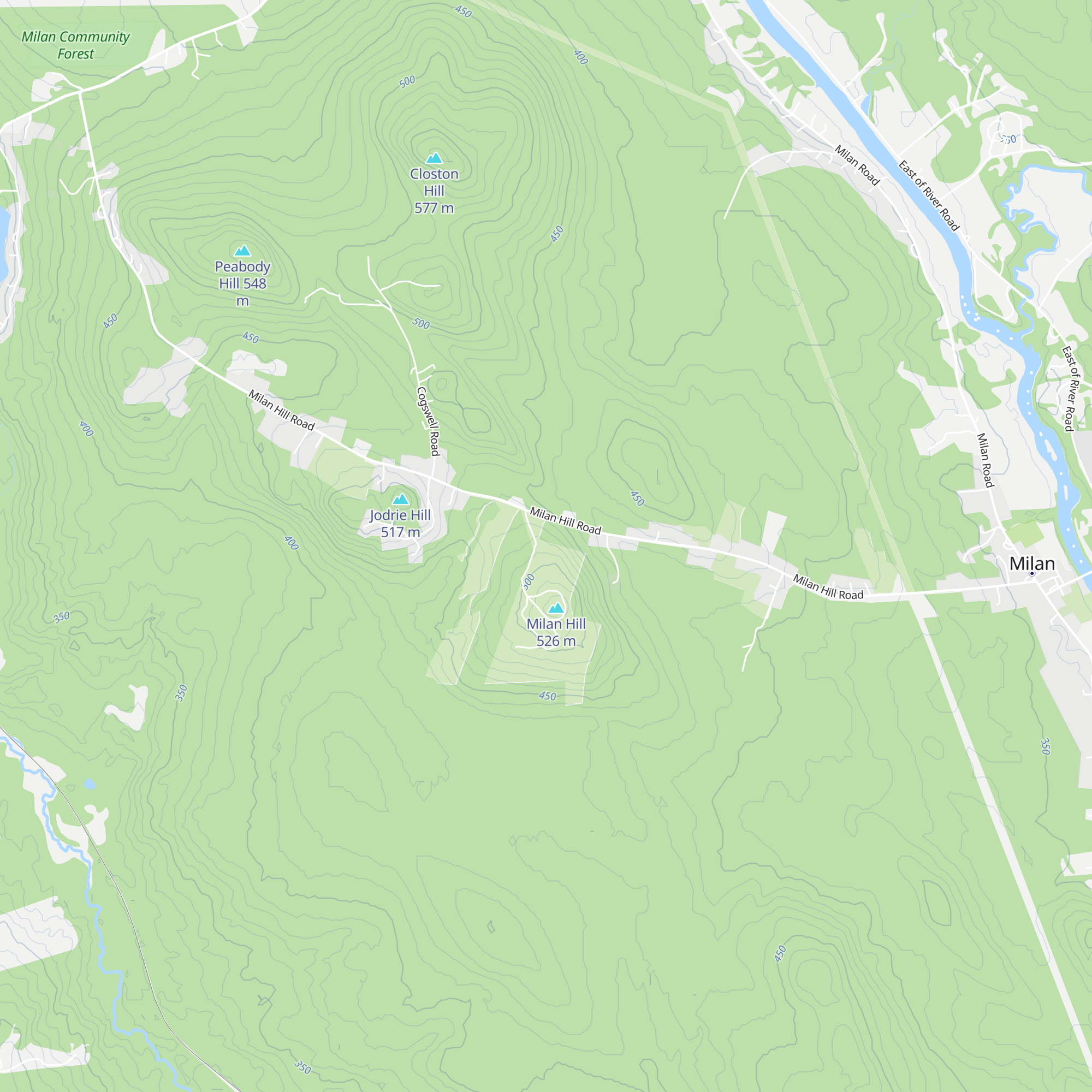 Warming Hut map