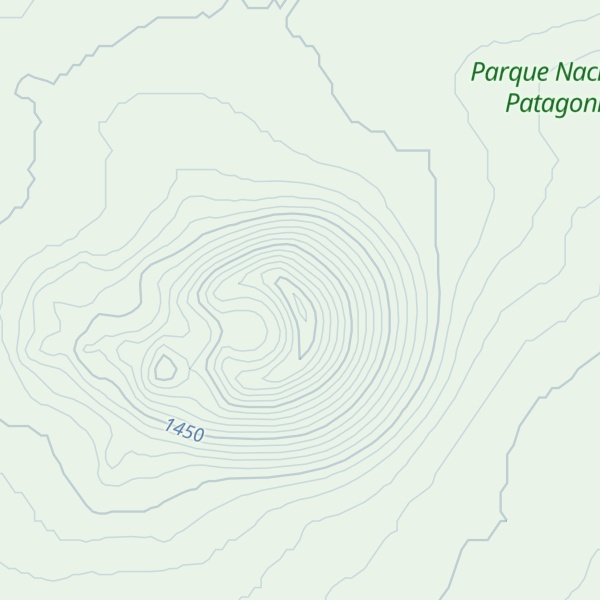 Map of Cerro Volcán Grande