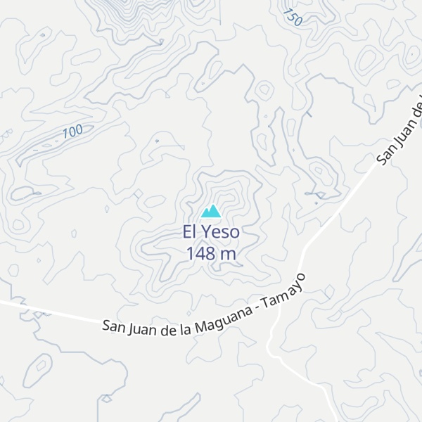 Map of El Yeso