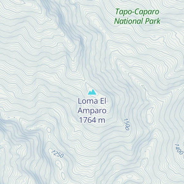 Map of Loma El Amparo