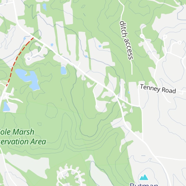 Map of Walnut Hill